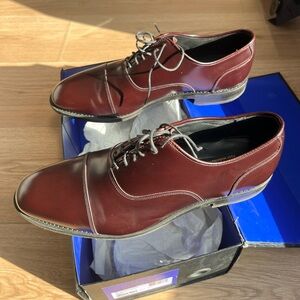 Allen Edmonds Bond Street Mahogany Oxford Dress Shoes - Men’s size 11 D